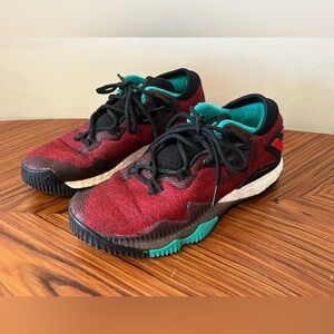 Adidas Crazylight Boost Low 2016 Red Basketball Shoes James Harden Sz US 6 Youth